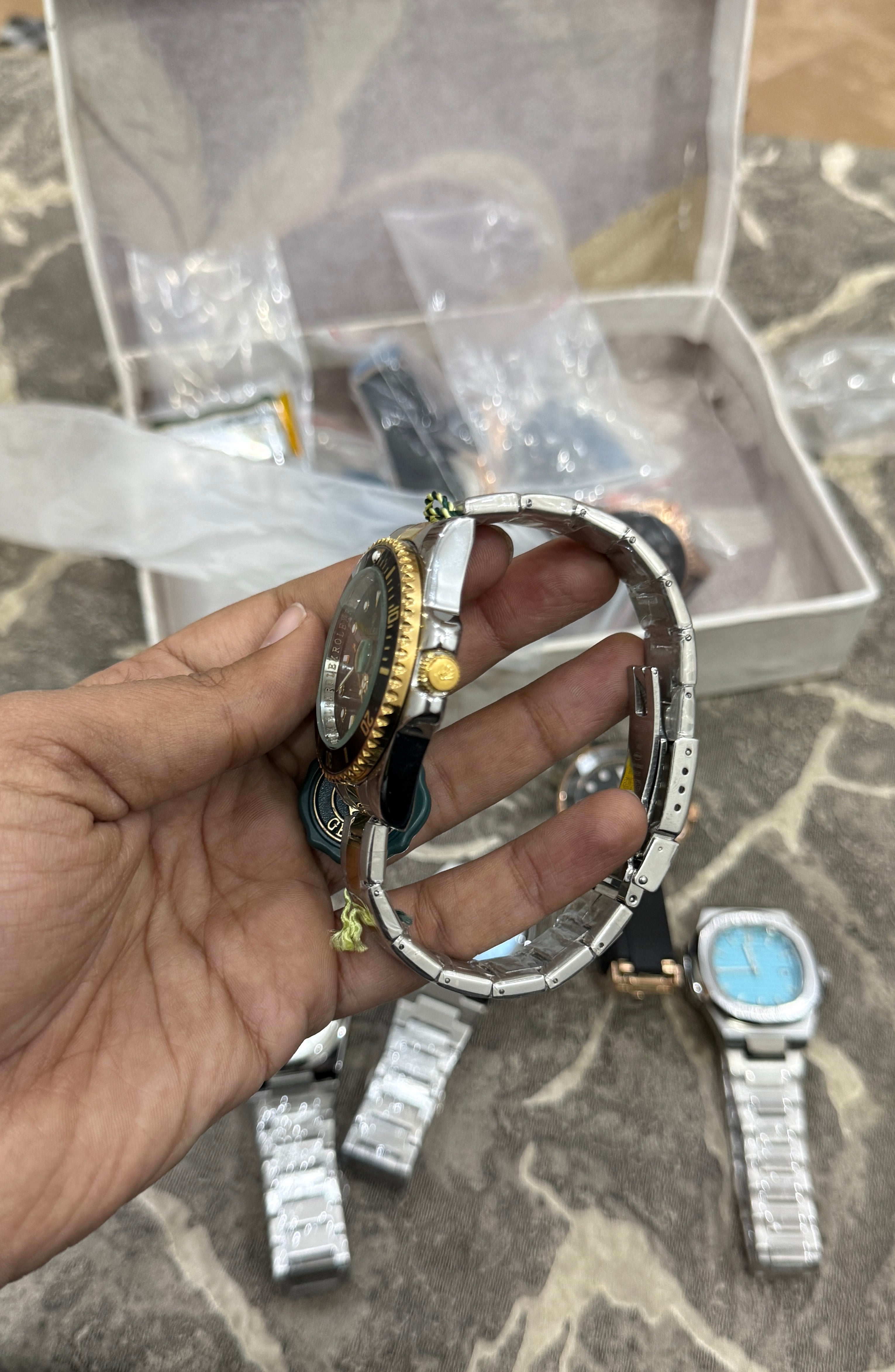 Rolex Submariner Rotating Bezel Date Working Master Lock