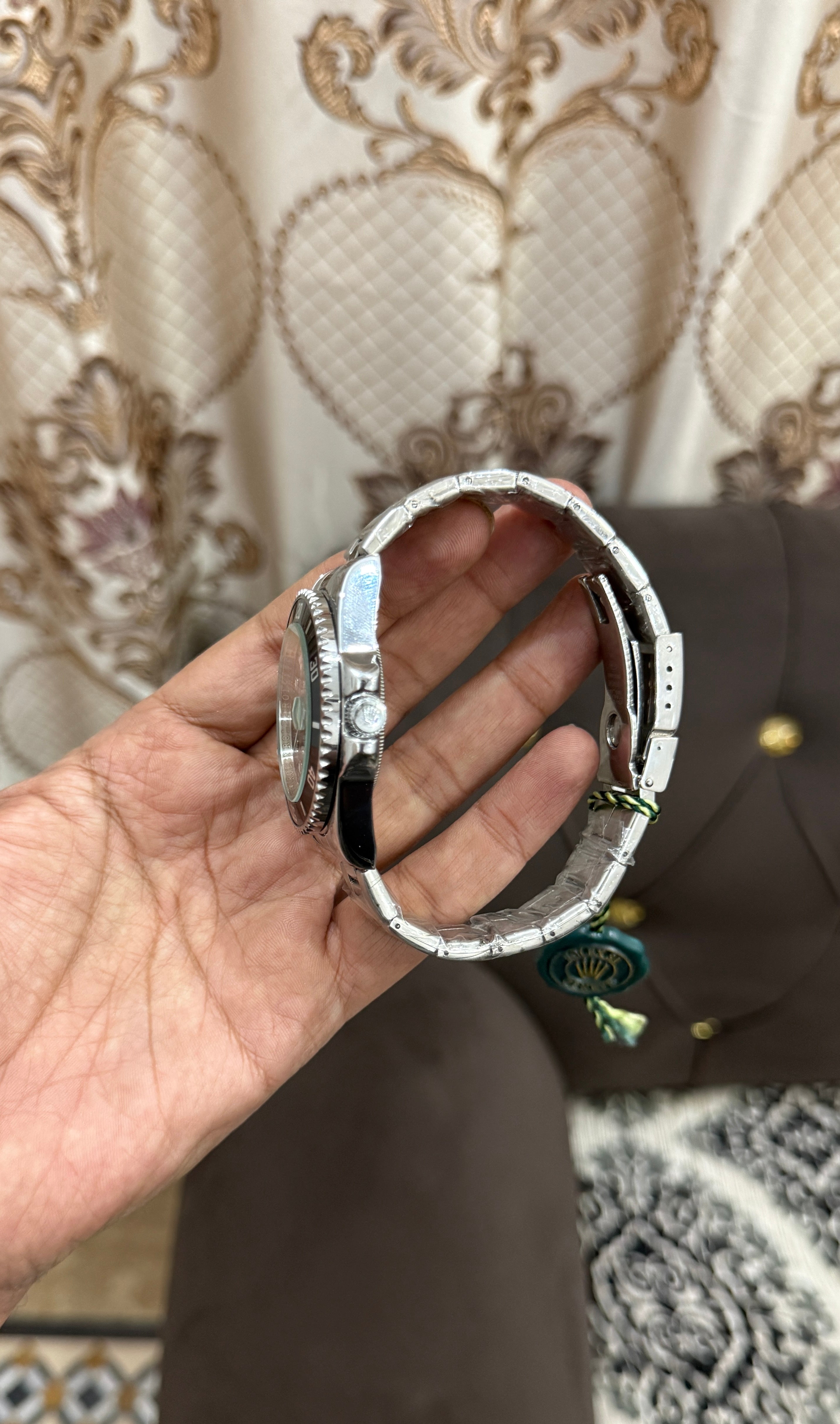 Rolex Submariner Rotating Bezel Date Working Master Lock