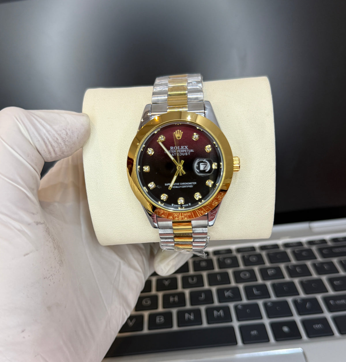 Rolex Date Working Master Lock