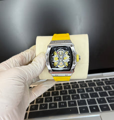 Richard Mili Date Working Leather Strap