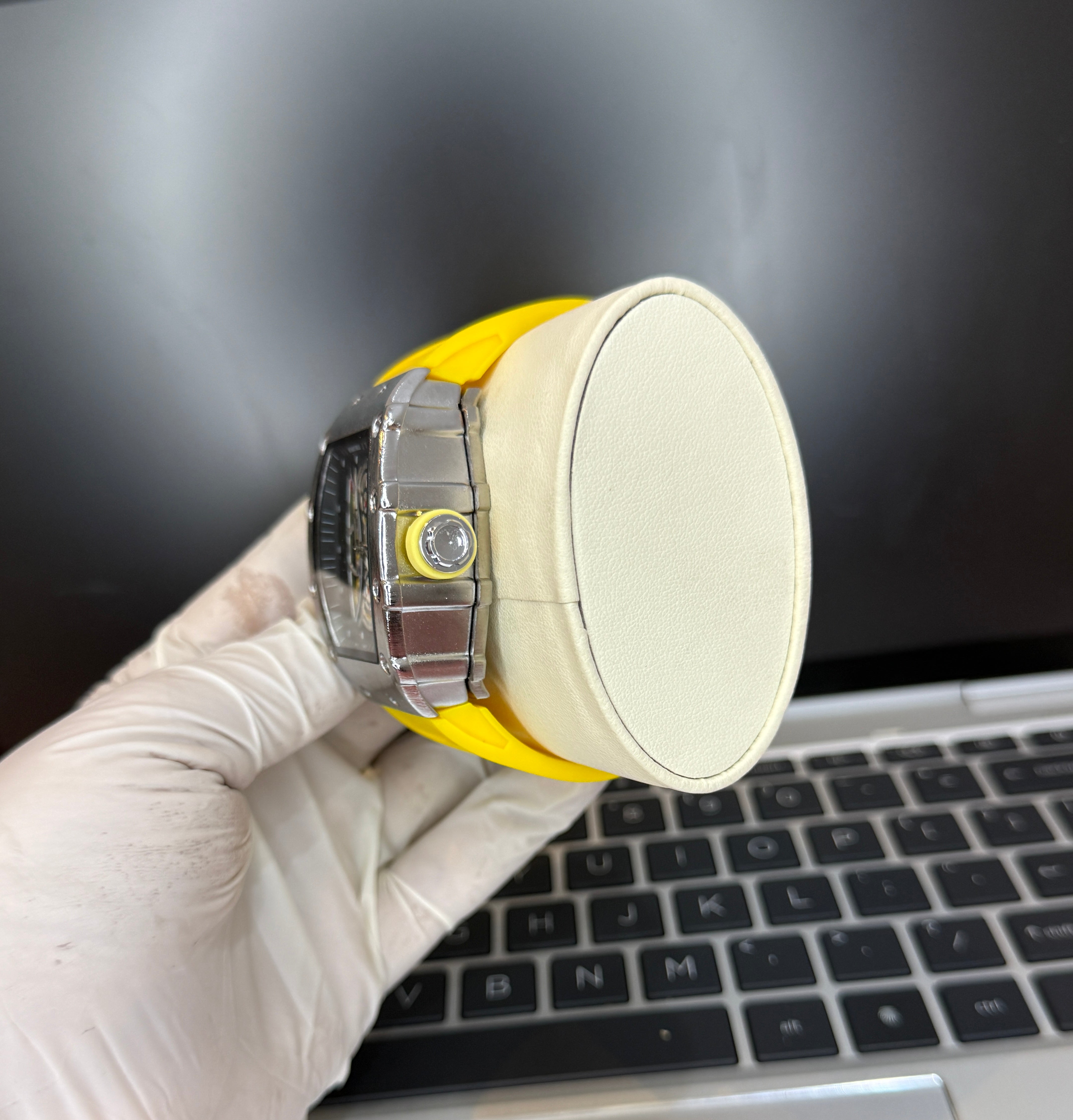 Richard Mili Date Working Leather Strap